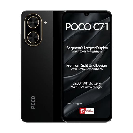 شیائومی POCO C71 حافظه 128 گیگ - رم 4 گیگ 