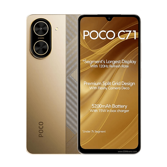 ٰگوشی موبایل شیائومی POCO C71 حافظه 128 گیگ - رم 4 گیگ (گلوبال)|فروشگاه ...